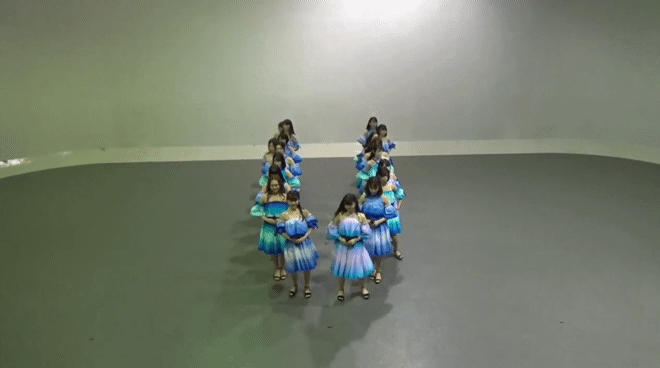 나 일본 다인원 여돌st 안무동선 개좋아함....gif | 인스티즈