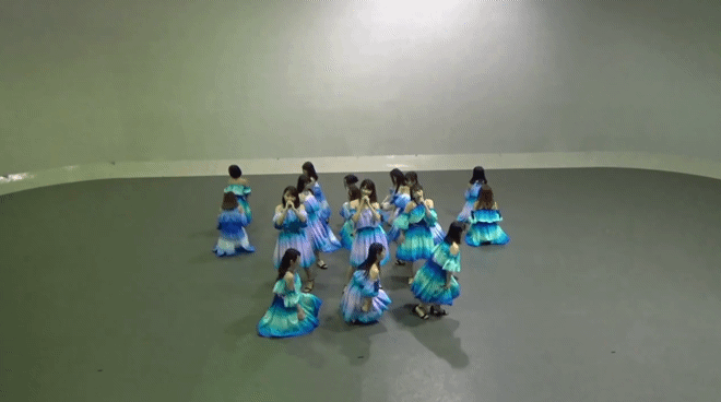 나 일본 다인원 여돌st 안무동선 개좋아함....gif | 인스티즈