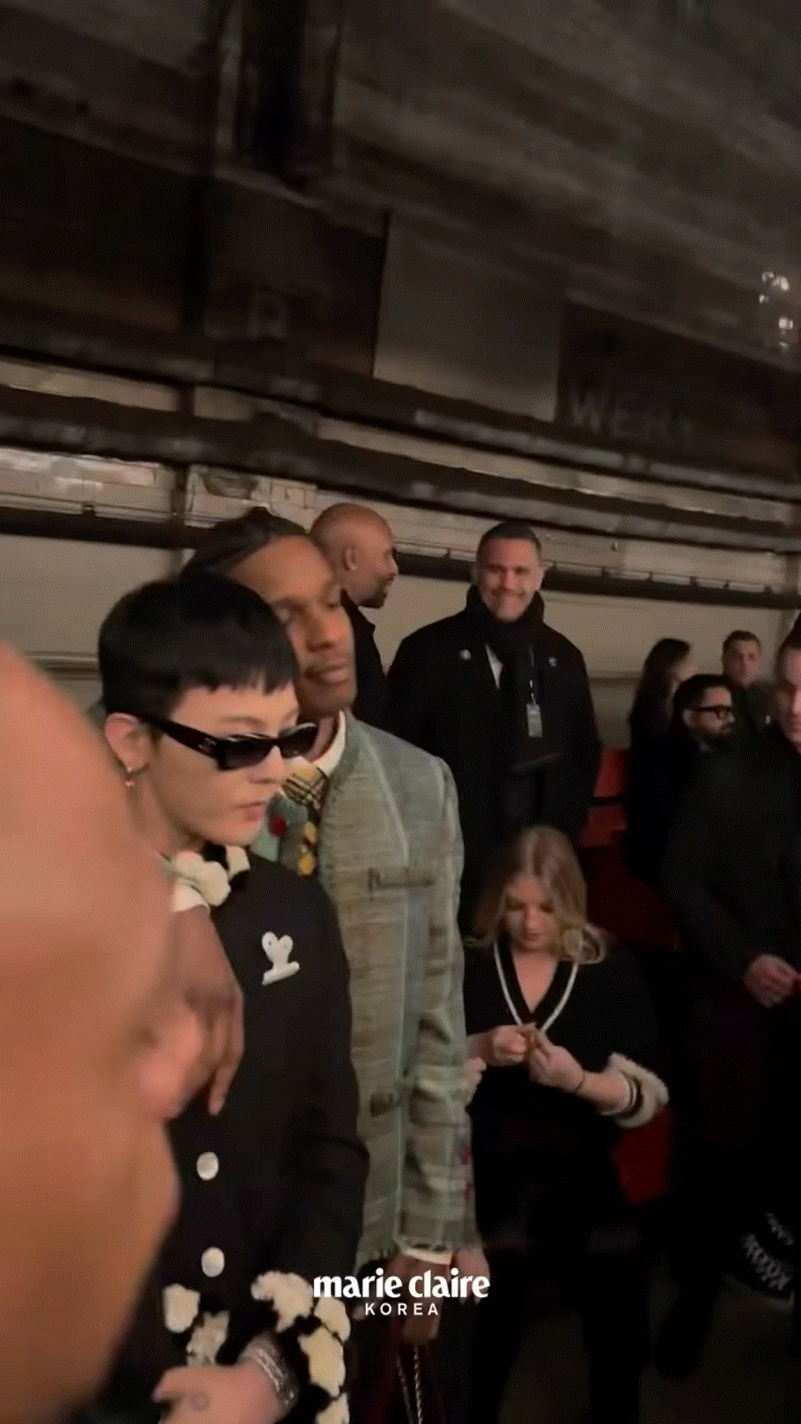 지드래곤이 샤넬쇼에서 만난 의외의 인물ㄷㄷ.JPG | 인스티즈