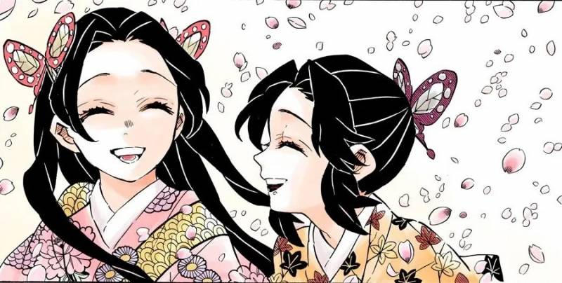 [잡담] 귀멸의칼날) 나비자매들 다 너무 예뻐....🦋 | 인스티즈