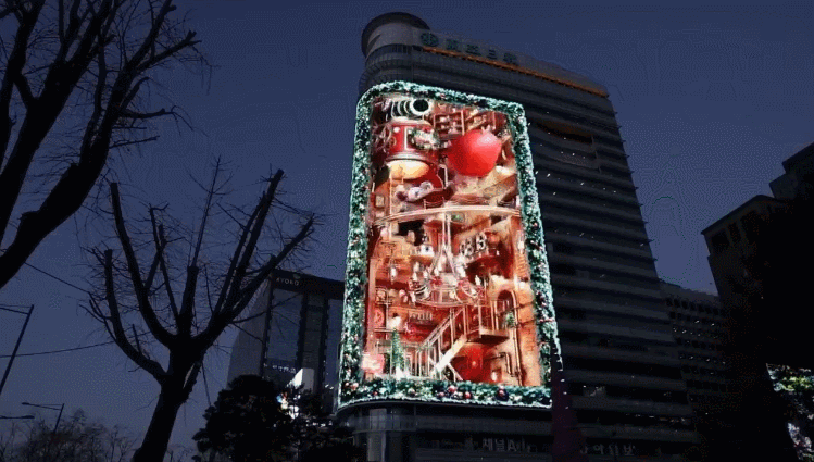 광화문에서 볼 수 있는 초대형 산타클로스 ㄷㄷ | 인스티즈