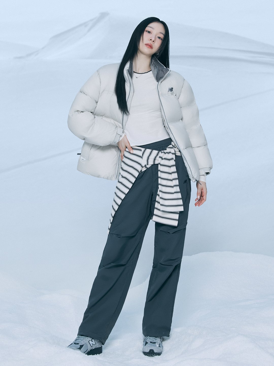 [잡담] 김연아 뉴발란스 액티브 롱다운 화보 | 인스티즈