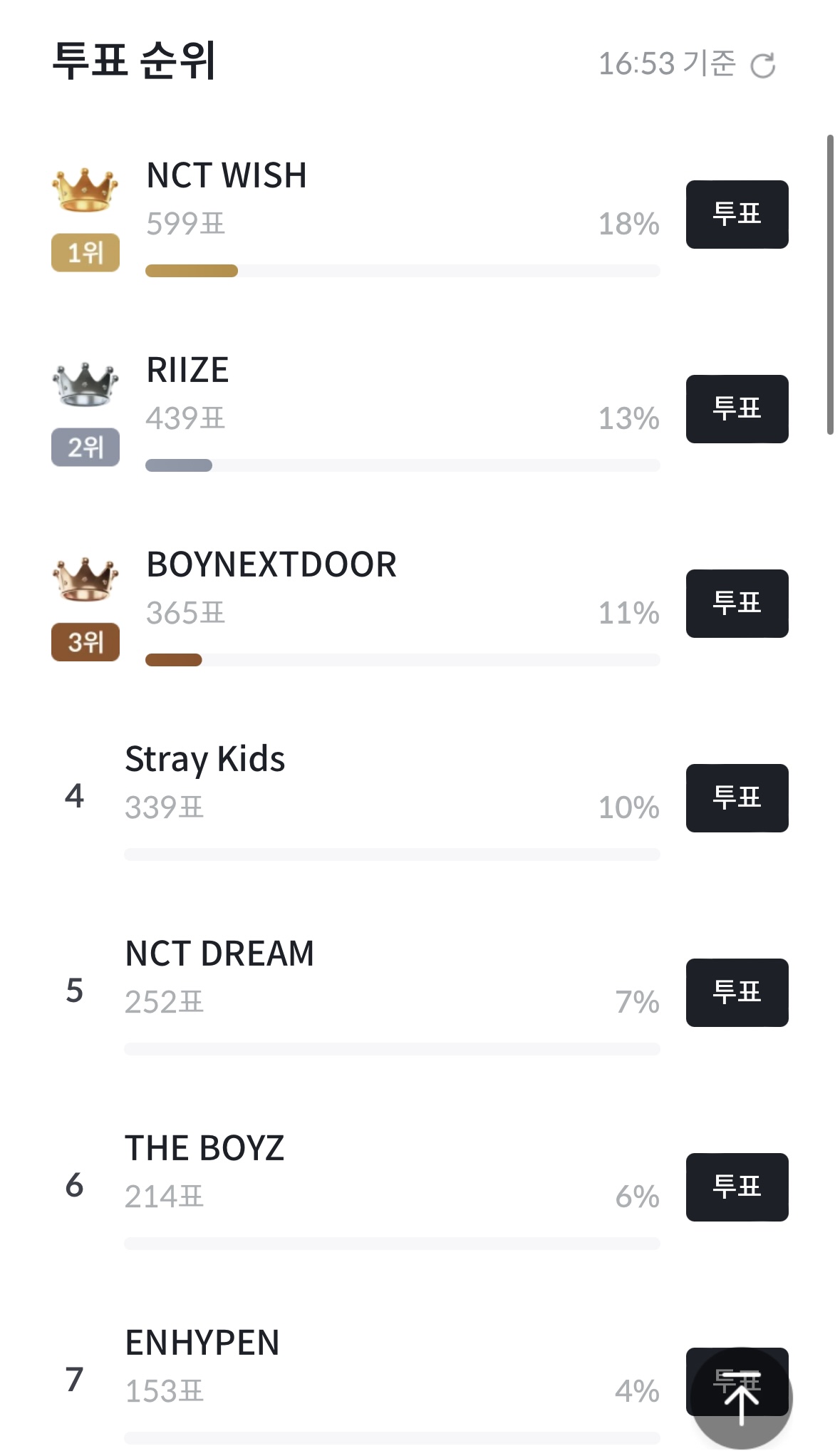 [정보/소식] 가요대전 스페셜 인기상 투표열림 | 인스티즈