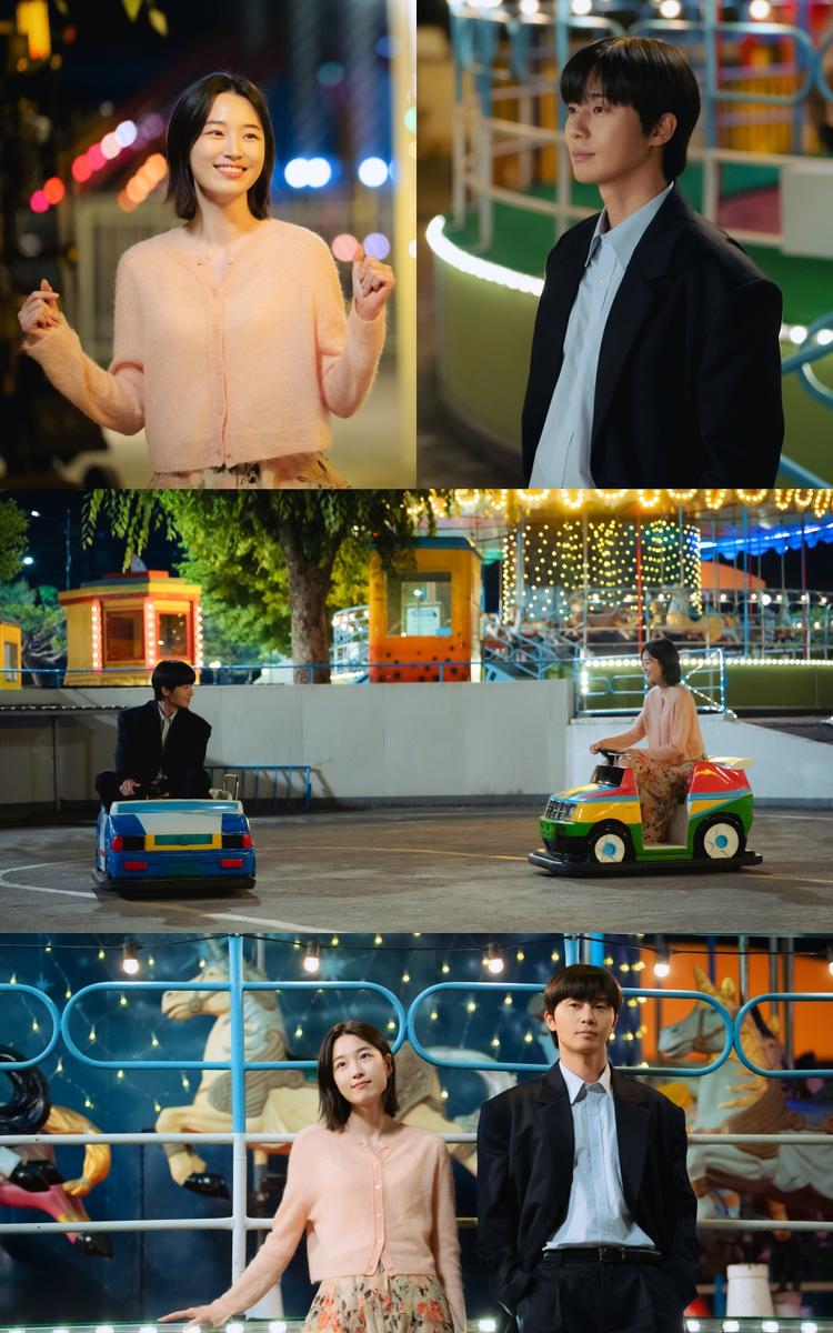 [정보/소식] 경도를기다리며) "놀이공원 전체 빌렸다”…박서준·원지안, '경도를 기다리며' 야간 데이트→김밥 플러팅 폭발 | 인스티즈