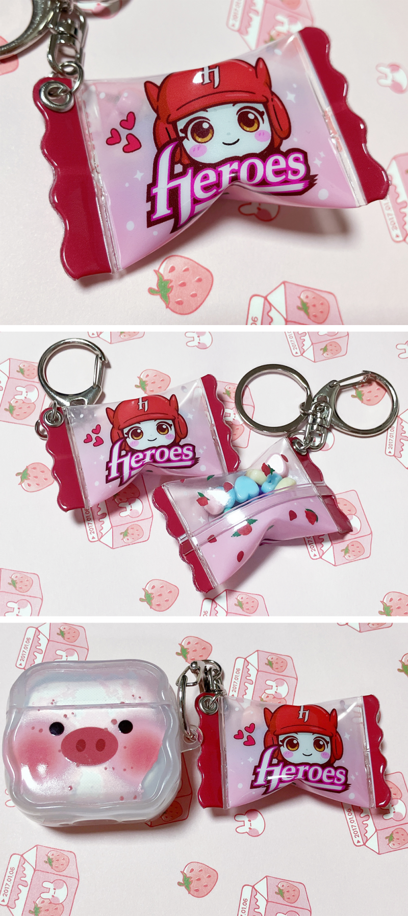 [잡담] 동글이 캔디키링 나눔합니다(ᴗ͈ˬᴗ͈)ഒ🎀 | 인스티즈