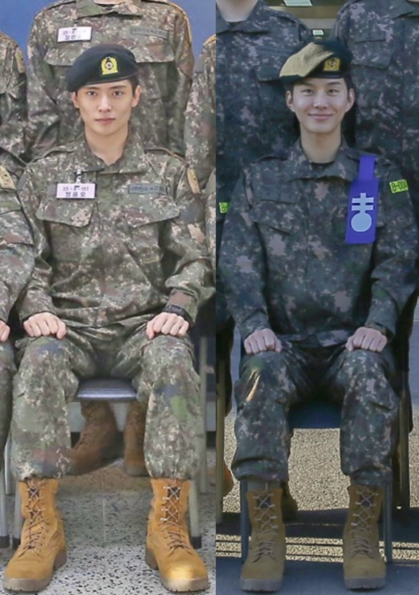 [잡담] 재현 정우 훈련병 사진 너무 다른 느낌임ㅋㅋㅋㅋㅋㅋ | 인스티즈