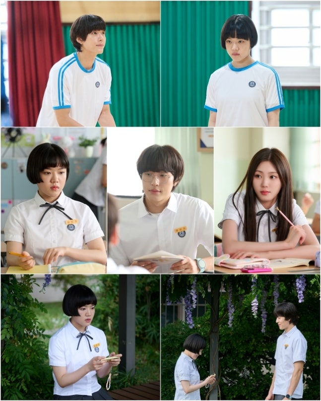 [정보/소식] 러브트랙) 똑단발 김향기, 인기 많은 권은빈과 비교돼 시무룩(민지 민지 민지) | 인스티즈