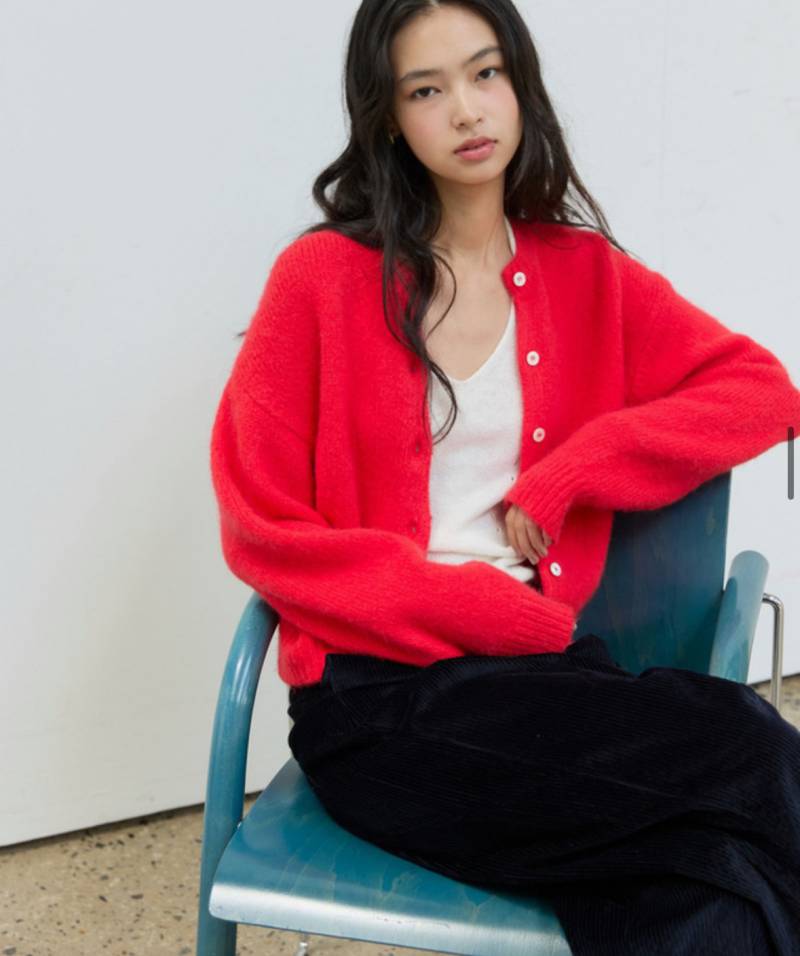 [잡담] 이런 레드 가디건 하나 있으면 잘 입나? | 인스티즈