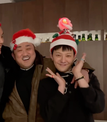 오늘자 지드래곤 & 마동석 ㅇㅇㅈ..jpgif | 인스티즈