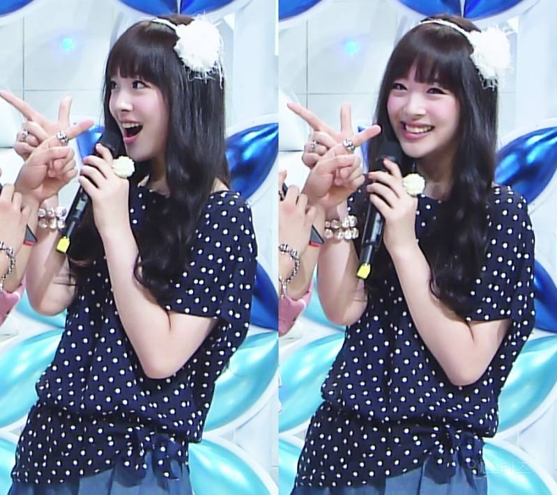 공주같은 인기가요 MC 보던 시절의 설리.jpg | 인스티즈