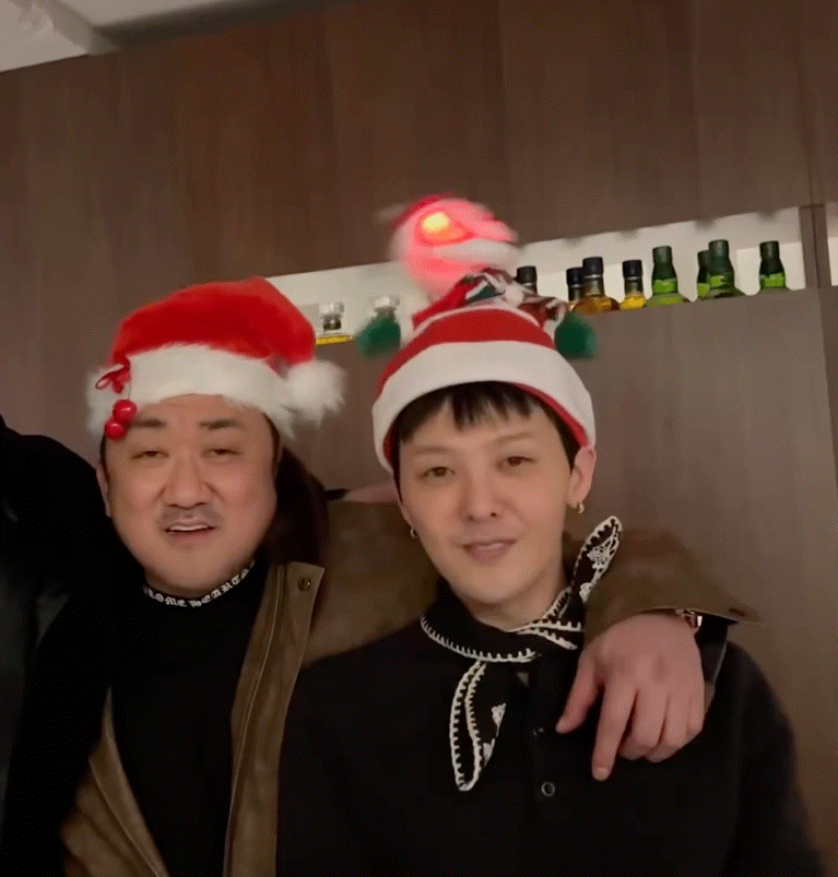 오늘자 지드래곤 & 마동석 ㅇㅇㅈ..jpgif | 인스티즈