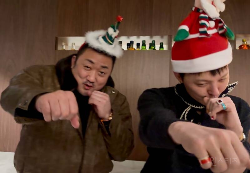 오늘자 지드래곤 & 마동석 ㅇㅇㅈ..jpgif | 인스티즈