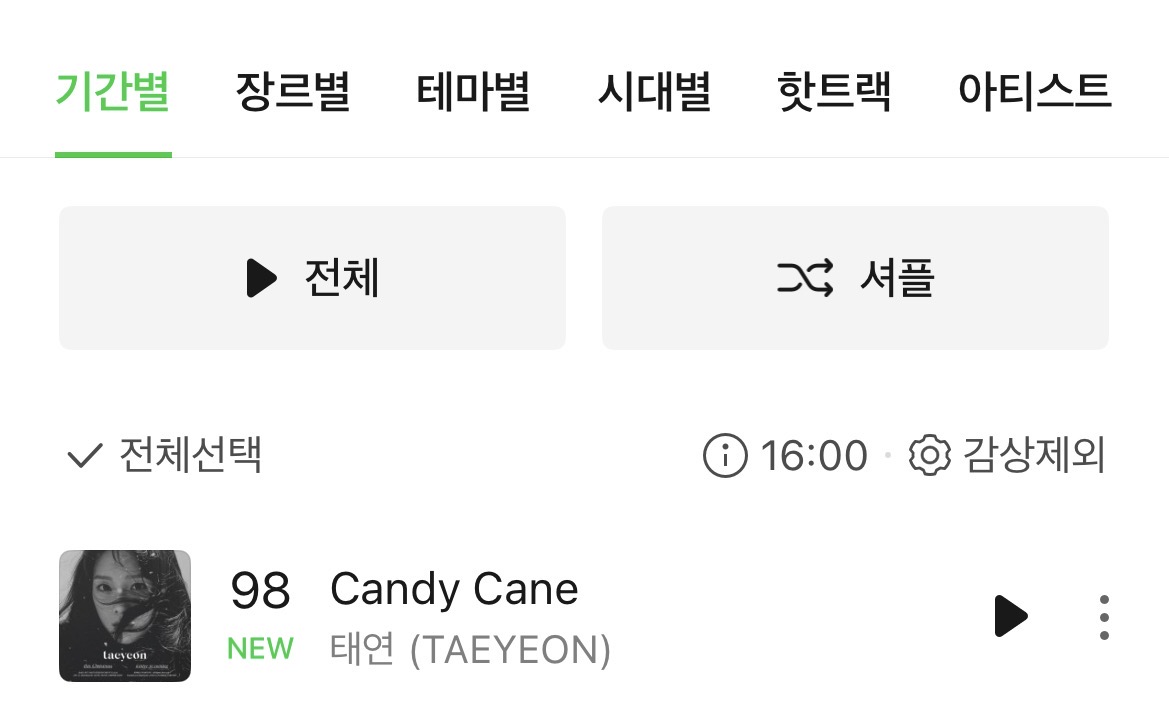 [잡담] 태연 캔디케인 붐이 온다 (탑백차트 진입 🎄) | 인스티즈