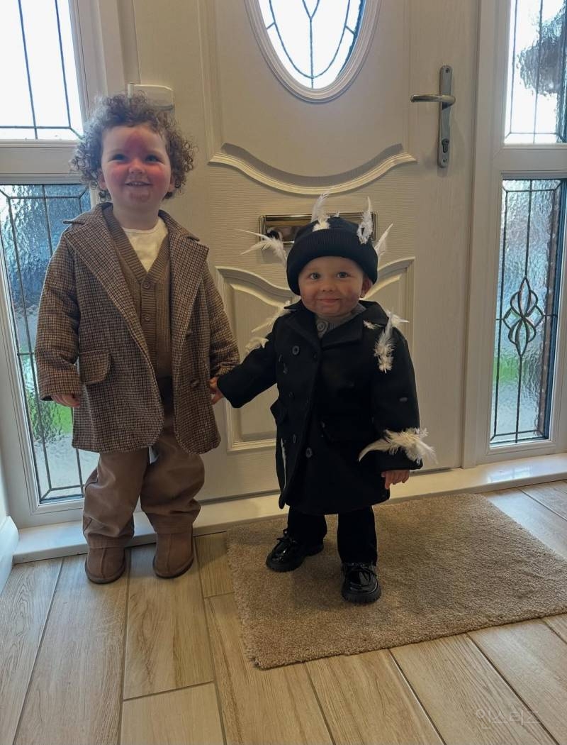 나홀로집에 도둑들 코스프레한 아기들 | 인스티즈