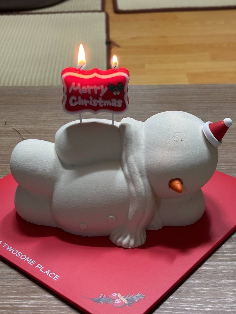 [잡담] 투썸 눈사람 케이크 존맛이다 | 인스티즈