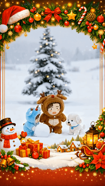 [잡담] 임영웅 유튜브에 올라온 작고 큰 영웅이들의 크리스마스 영상 | 인스티즈