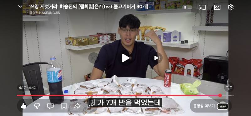 [잡담] 근데 맥도날드 불고기 버거 단품으로도 한사람이 7개 이상 먹는게 빡세나요? | 인스티즈