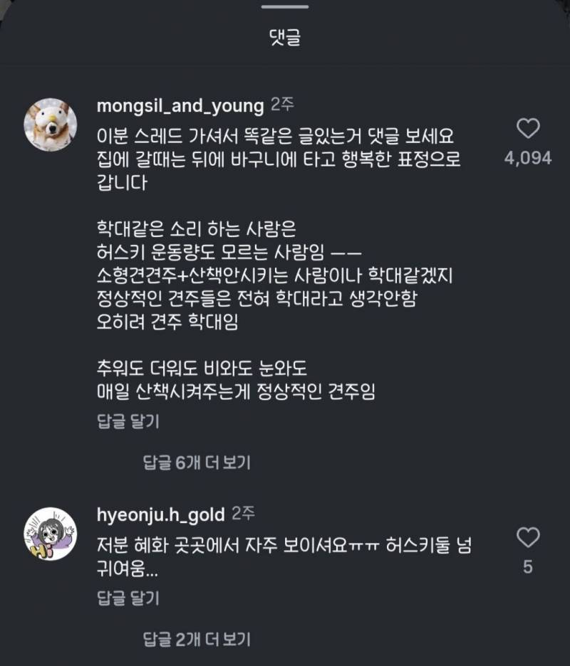 현재 허스키 학대라고 말나오다가 역풍맞은 영상..JPG | 인스티즈