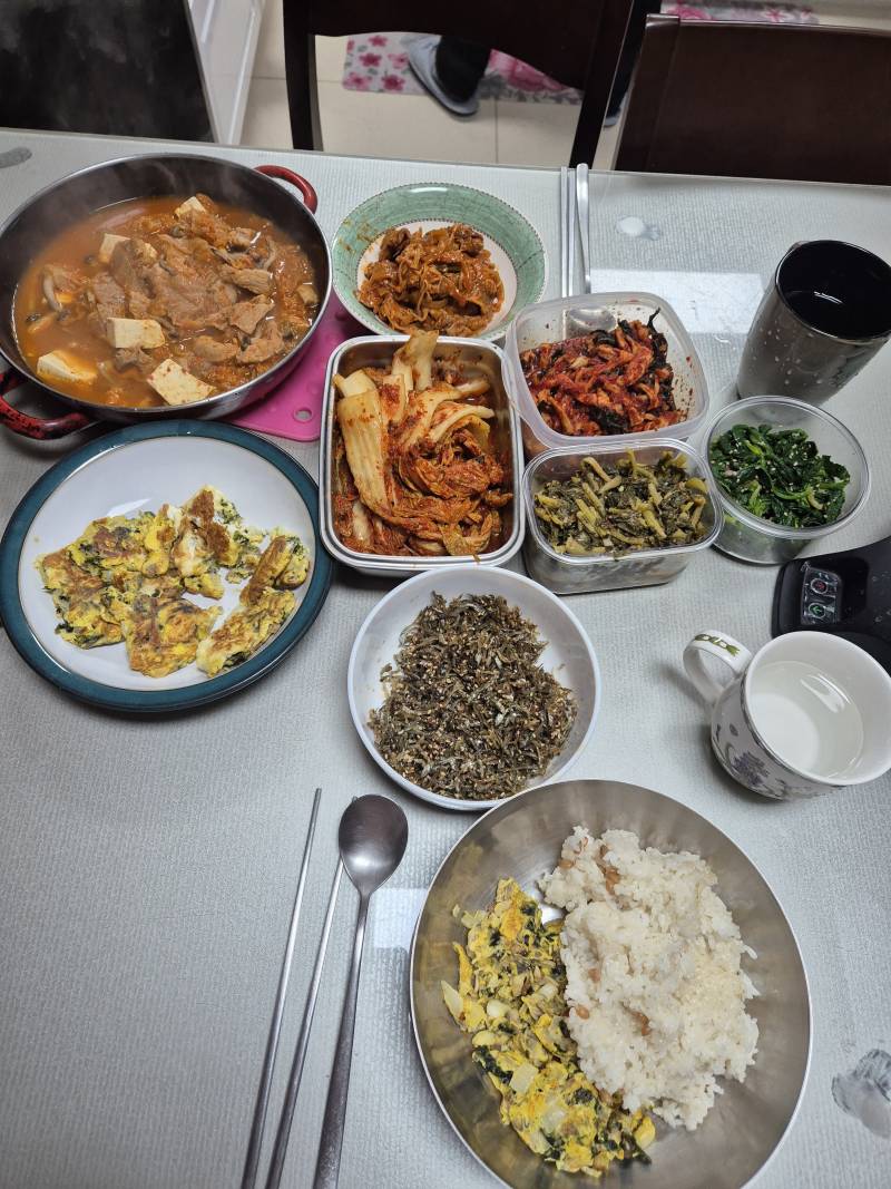 [잡담] 어느평범한 한국가정아침식사 | 인스티즈