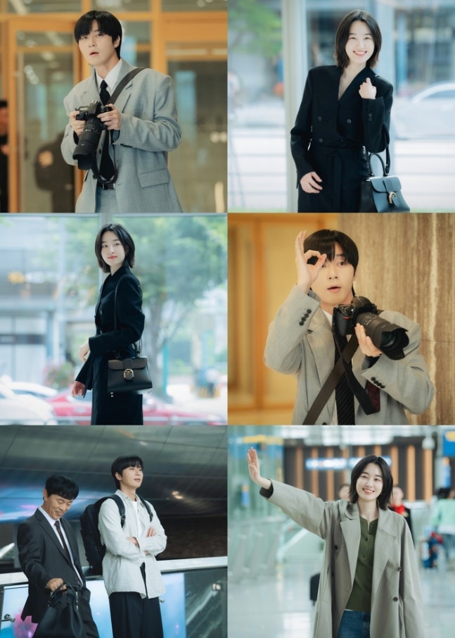 [정보/소식] 경도를기다리며) 박서준, 원지안 전용 포토그래퍼 변신 '출국길도 레드카펫처럼' (경도를 기다리며) | 인스티즈