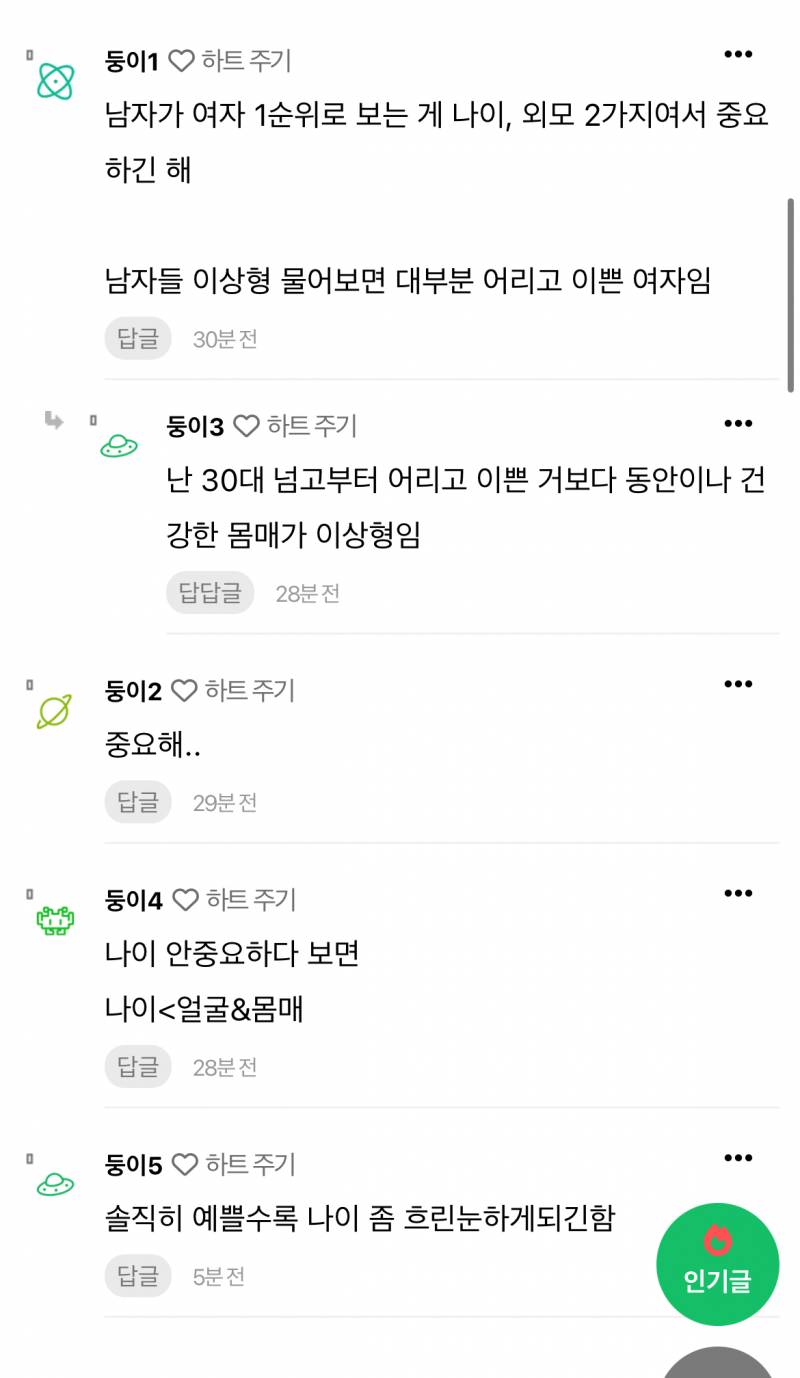 [잡담] 여자는 나이 진짜 안 중요해?? | 인스티즈