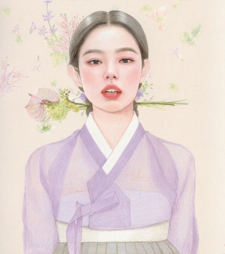 [잡담] 한복 느낌의 팬아트 느좋이야 | 인스티즈