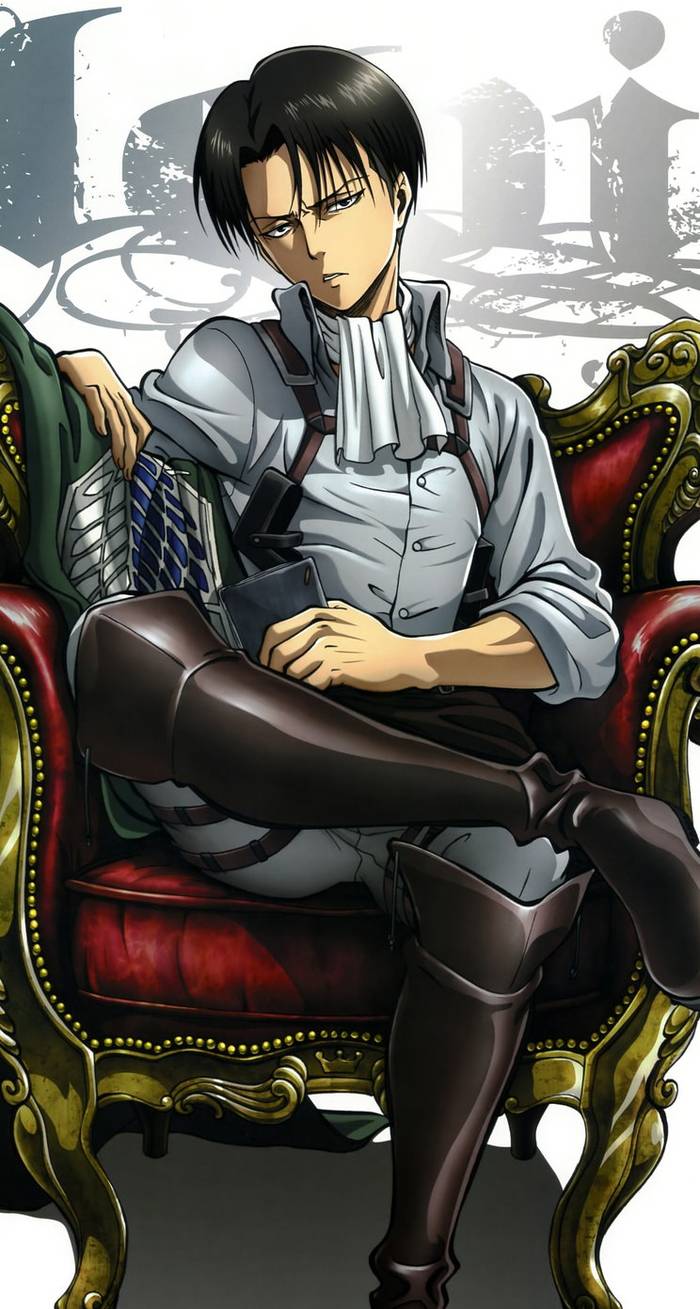 [잡담] 진격거) 리바이 앉을때 이 자세 습관인가봐ㅋㅋㅋ | 인스티즈