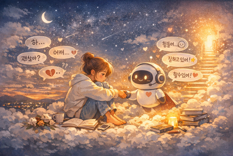 [잡담] gpt한테 그동안 나랑대화한거 이미지로 만들어달라했는데,,, | 인스티즈