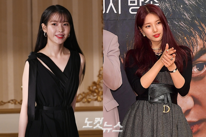 [마플] 아이유가 수지 두상의 두배였구나 비율도 | 인스티즈