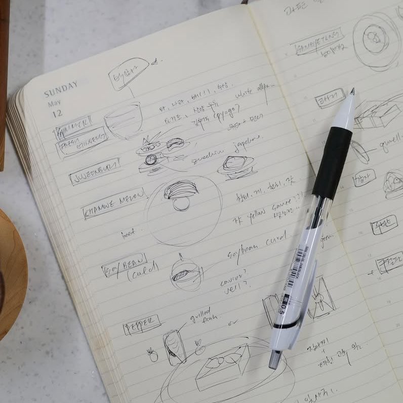 [잡담] 손종원 요리 연구 노트? ㄹㅇ 좋은 느낌을 줌 | 인스티즈