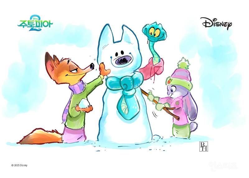 주토피아2 감독이 보내는 연하장과 일러스트.jpg | 인스티즈