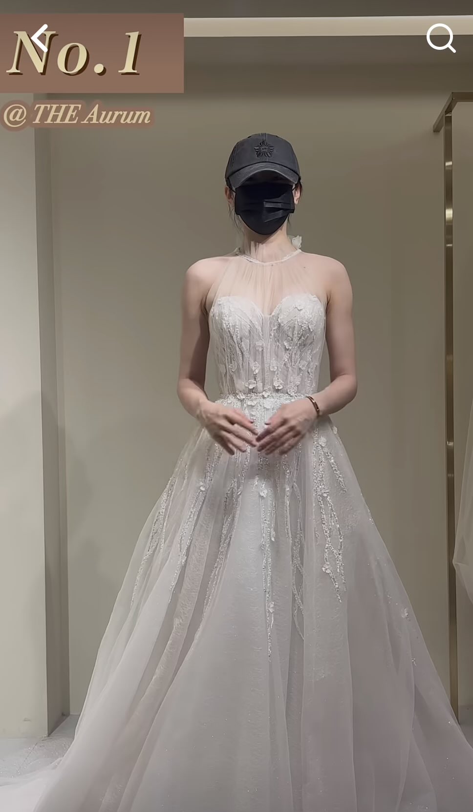 [잡담] 시상식 드레스 피팅할 때 이렇게 모자랑 마스크 쓰면 | 인스티즈