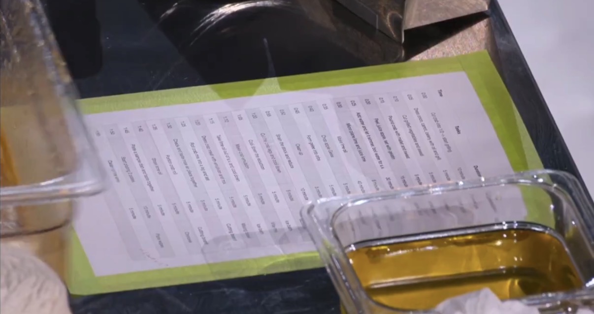 [잡담] 흑백 클립 보는데 타임테이블 테이프 붙인 모양까지가 최종인듯 | 인스티즈