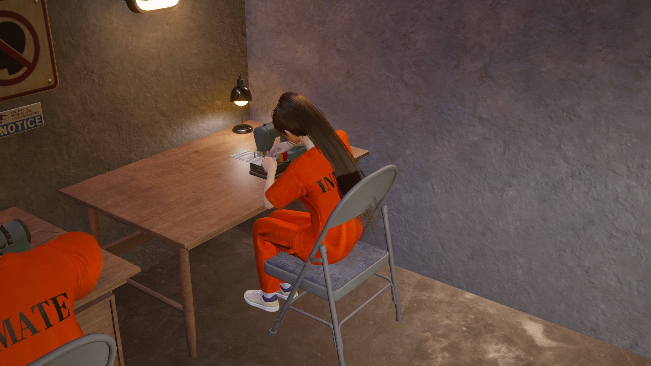 [잡담] 인조이(게임)에서 킥보드 타면서 힐링하다가 사람 쳐버려서 감옥 왔음 개어이없다 | 인스티즈