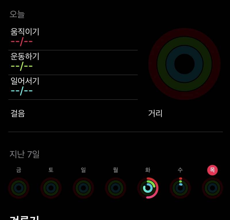 [잡담] 애플 워치 피트니스 잘 아는 사람 ㅜㅠㅠㅠ | 인스티즈