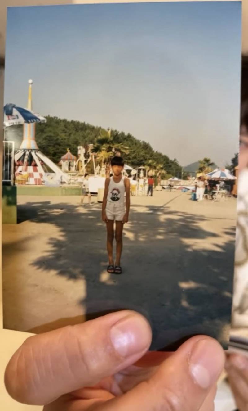 현재 강동원이 직접 푼 미자시절 사진..JPG | 인스티즈