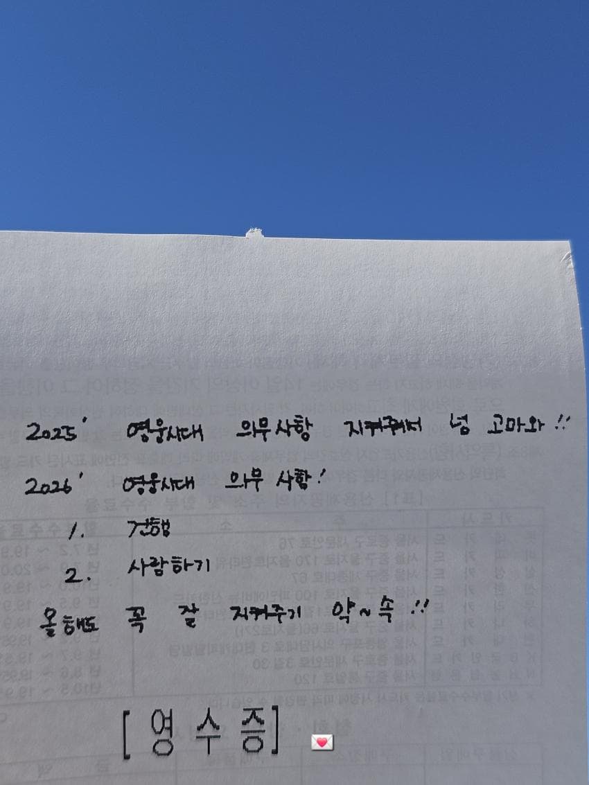 [잡담] 오늘자 임영웅 대전콘 MD 영수증 멘트 | 인스티즈