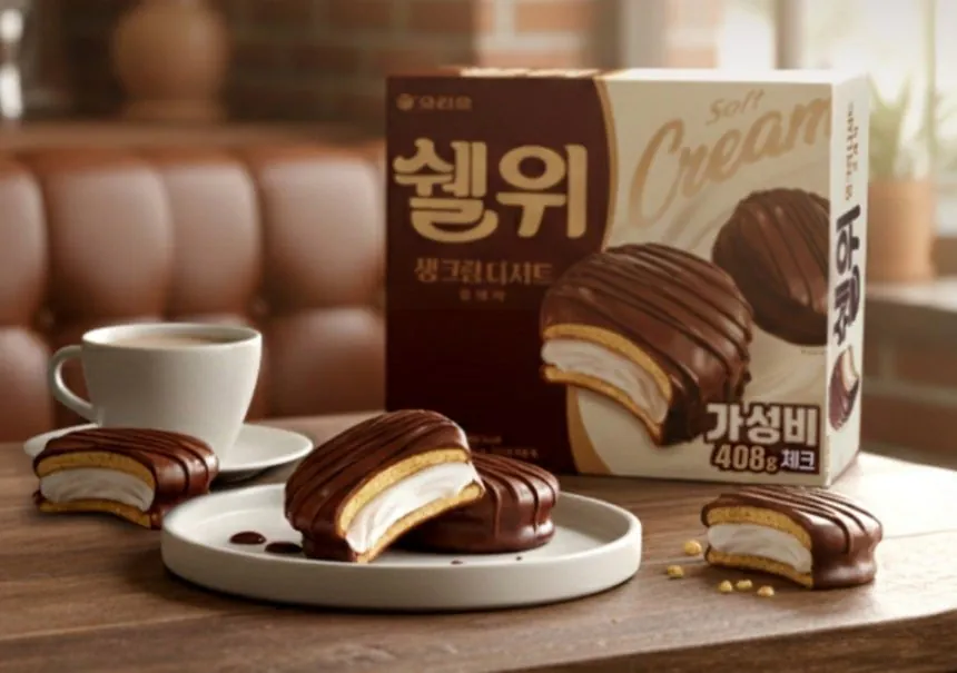 [정보/소식] 타사 의식했나..? 오리온, 오예스에 이어 오랜만에 신제품 두꺼운 크림의 쉘위 출시 | 인스티즈