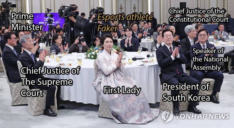 [잡담] 해외에도 청와대 테이블 멤버가 알려짐 | 인스티즈