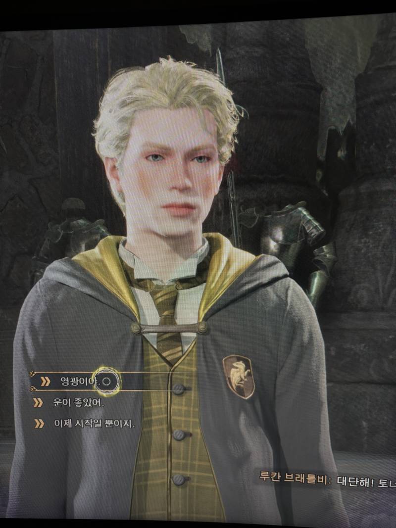 [잡담] 호그와트 레거시 하는데 내 캐릭터 잘생겨서 좋아 | 인스티즈