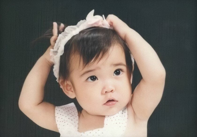 [잡담] 아이유) 아기완두콩 시절 아이유 너무 귀여워 | 인스티즈