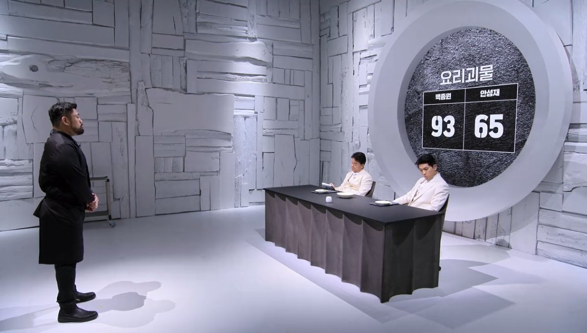 [잡담] 요괴 요리먹고 백종원이랑 안성재 점수차 봐라.. | 인스티즈