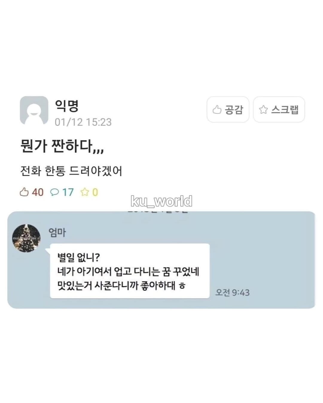 [잡담] 멍때리면서 인스타 보다가 이거 보고 울어버림 | 인스티즈