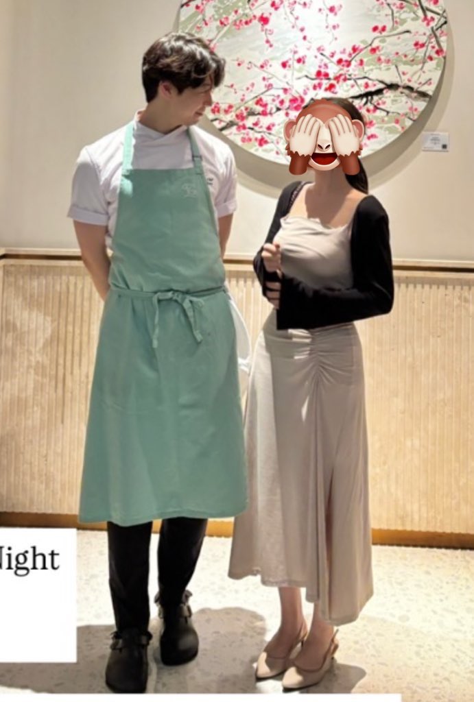 [잡담] 손종원 이타닉 앞치마 입고 서비스하러 나올 때 | 인스티즈