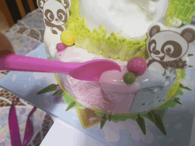 달콤한 디저트! 아이스크림케이크 gifjpg | 인스티즈