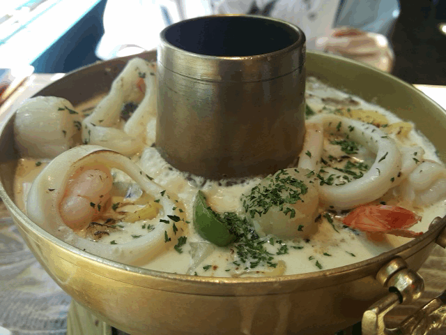 다양한 파스타의 신세계! 신선로 파스타 gifjpg | 인스티즈