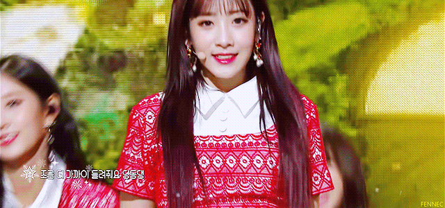 너무 커서 상처까지 났다는 러블리즈 귀걸이 크기.jpgif | 인스티즈