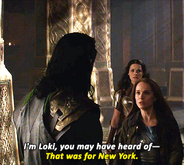 [토르:다크월드] 형 여자친구랑 은근 케미 있었던 로키 | 인스티즈