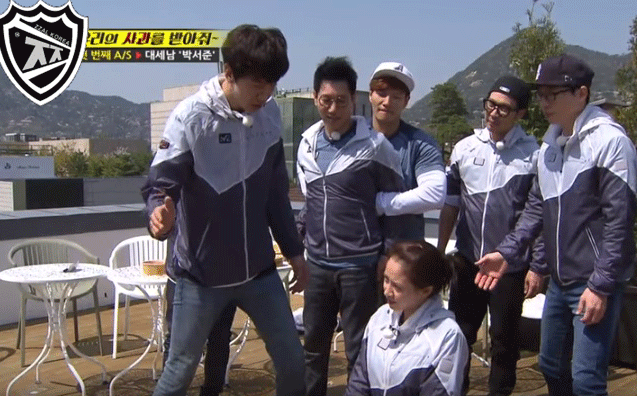 [런닝맨] 훈훈한 송지효와 남자멤버들3-이광수 | 인스티즈