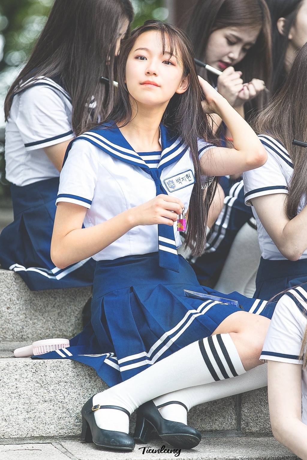 아이돌학교 합격 기념 백지헌 짤 털이.jpgif | 인스티즈